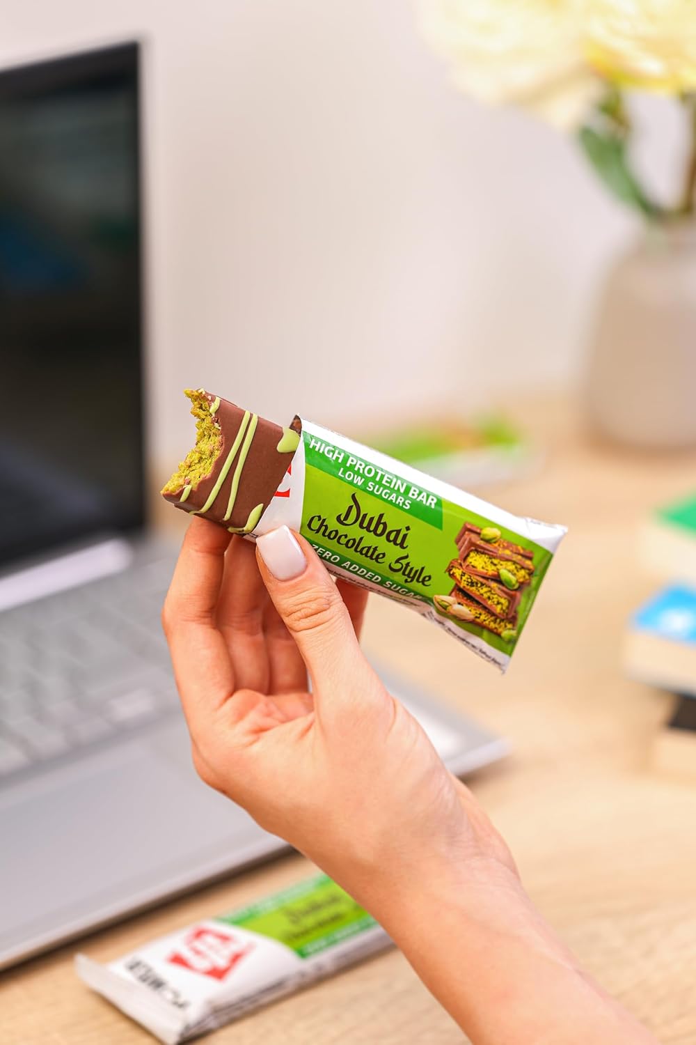 FITSPO Power Protein bar Dubai Chocolate Style 50g