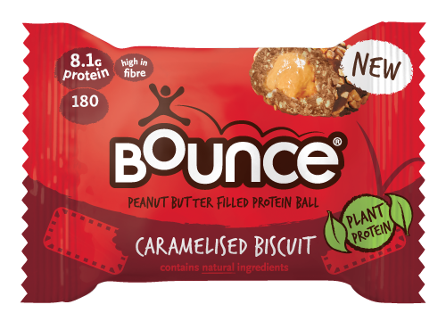 Bounce Filled Caramelised Biscuit Protein Ball 12 x 40g