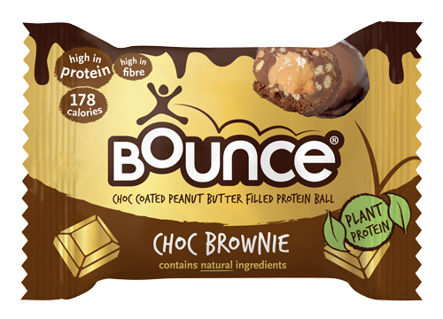 Bounce Dipped Choc Brownie Protein Ball 12 x 40g