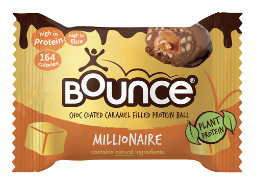 Bounce Dipped Caramel Millionaire Protein Ball 12 x 40g