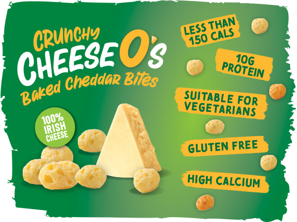 CheeseO's Crunchy Baked Cheddar Bites Minis - Variety Multipack 10x20g