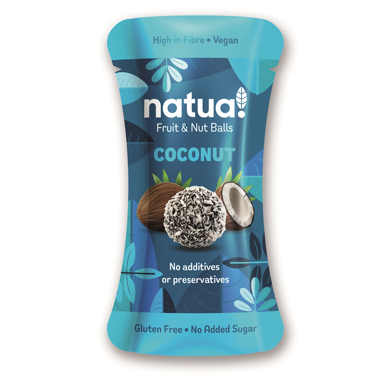 natua! Fruit & Nut Balls Coconut 12 x 28g