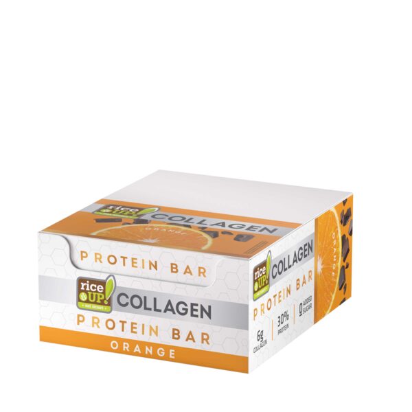 riceUP! Collagen Protein bar Orange 12 x 50g