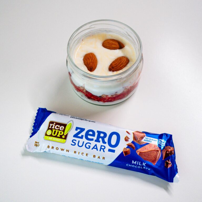 riceUP! Zero Sugar Milk Chocolate Brown Rice Bar 20 x 18g