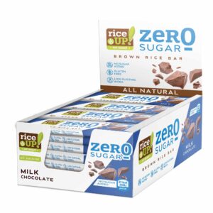 riceUP! Zero Sugar Milk Chocolate Brown Rice Bar 20 x 18g